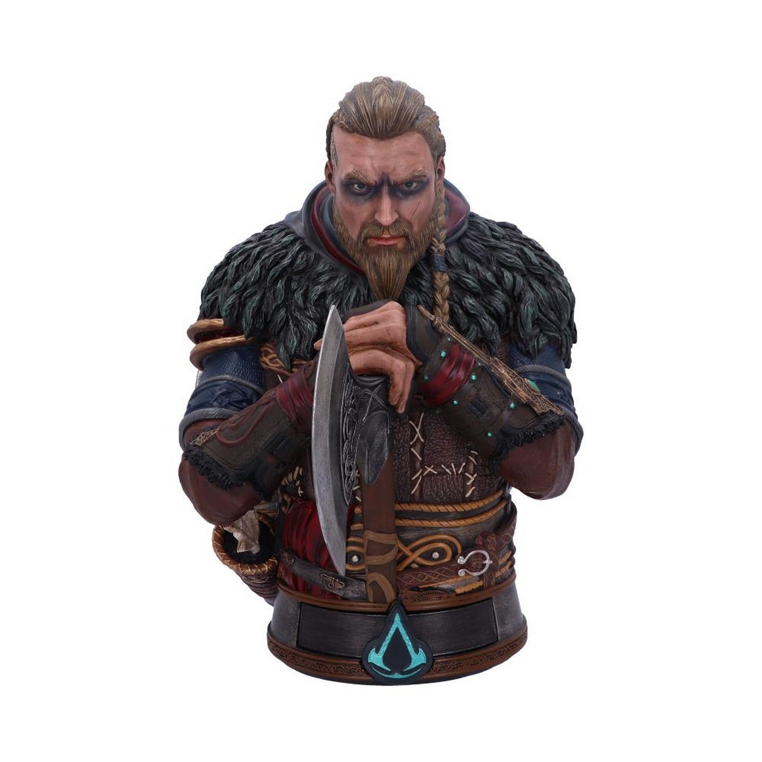 Officially Licensed Assassin's Creed Valhalla Eivor Bust 32cm B6153W2