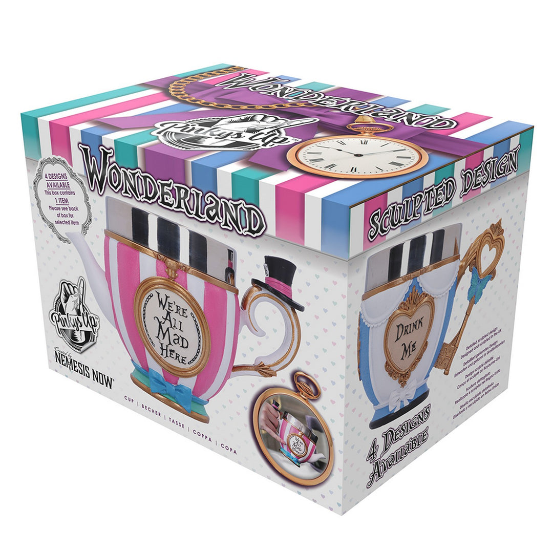 Pinkys Up Mad Hatter Cup 11cm B6158W2