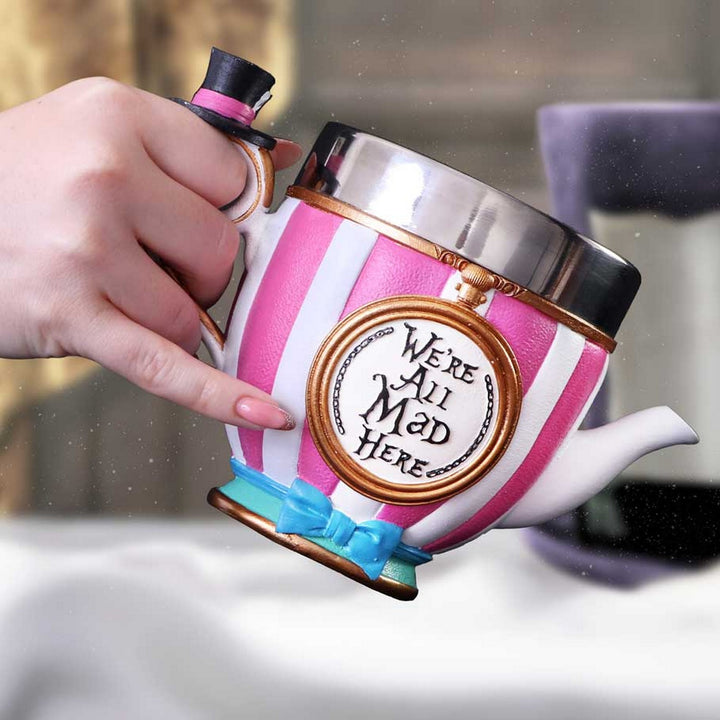 Pinkys Up Mad Hatter Cup 11cm B6158W2