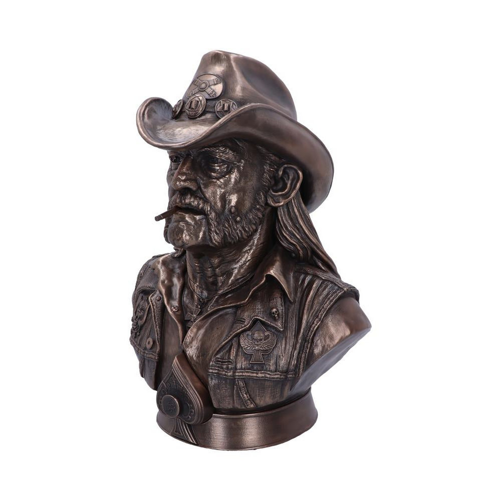 Motorhead Lemmy Bronze Bust 35cm B6162W2