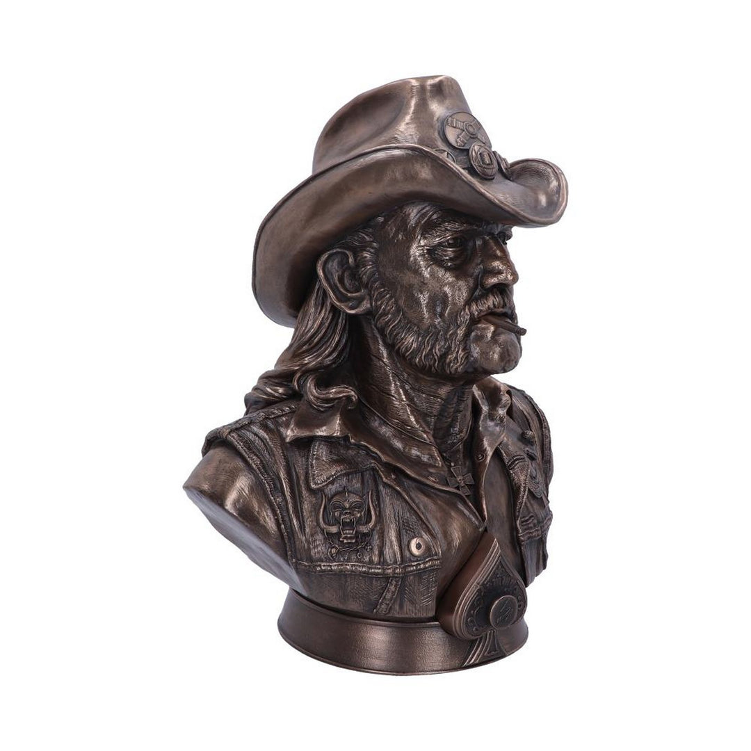 Motorhead Lemmy Bronze Bust 35cm B6162W2
