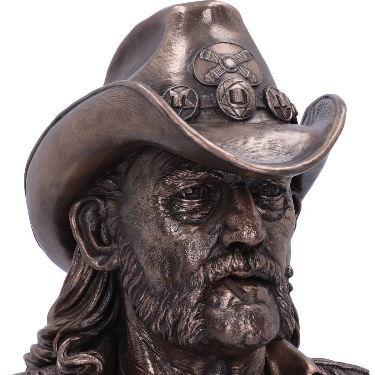 Motorhead Lemmy Bronze Bust 35cm B6162W2