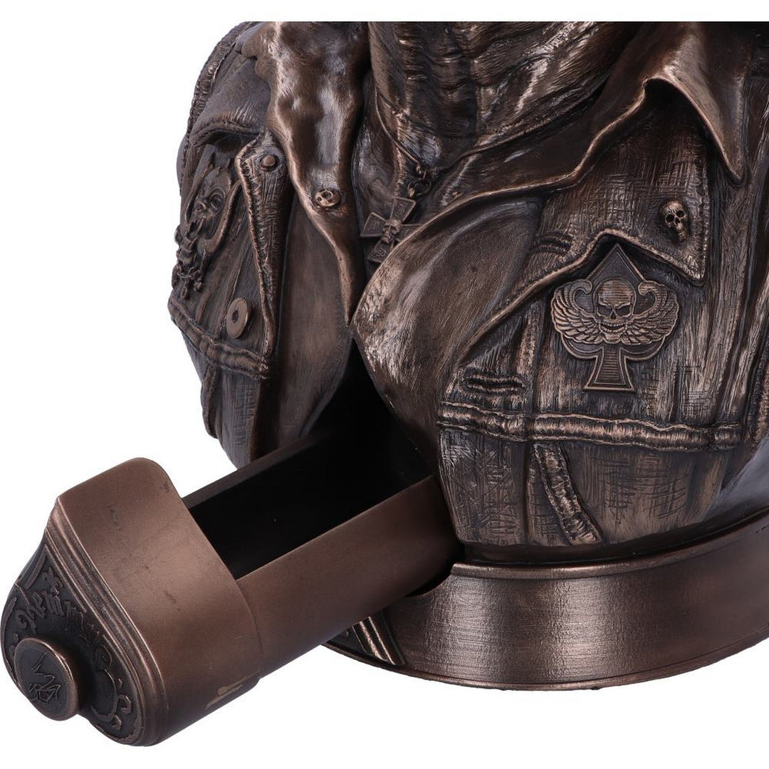 Motorhead Lemmy Bronze Bust 35cm B6162W2