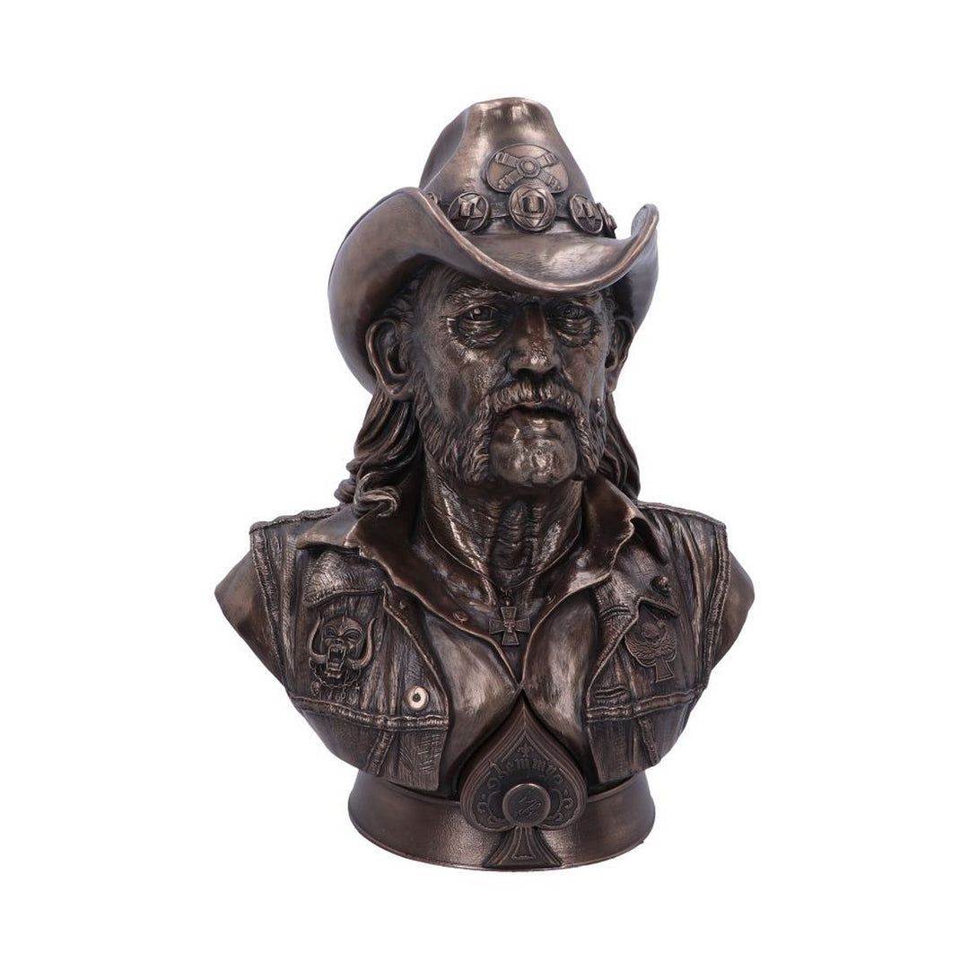 Motorhead Lemmy Bronze Bust 35cm B6162W2