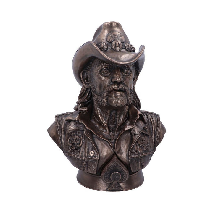 Motorhead Lemmy Bronze Bust 35cm B6162W2