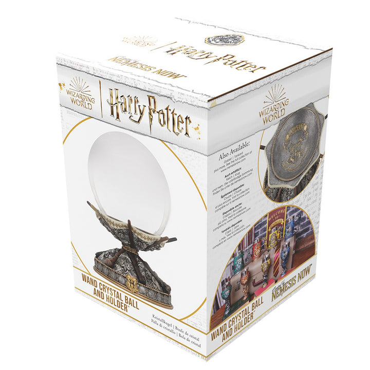Officially Licensed Harry Potter Wand Crystal Ball & Holder 16cm B6164W2