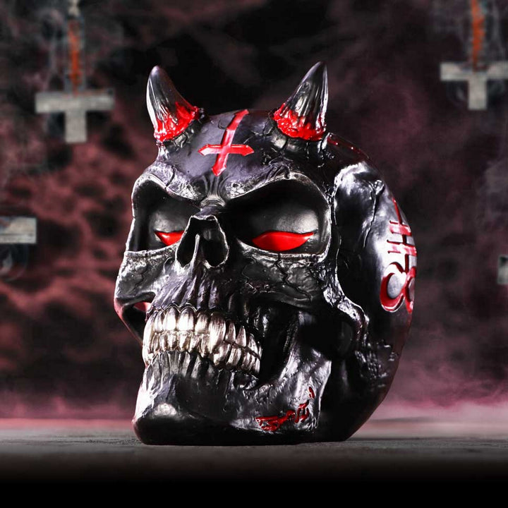 James Ryman Infernal Skull 20cm B6196W2