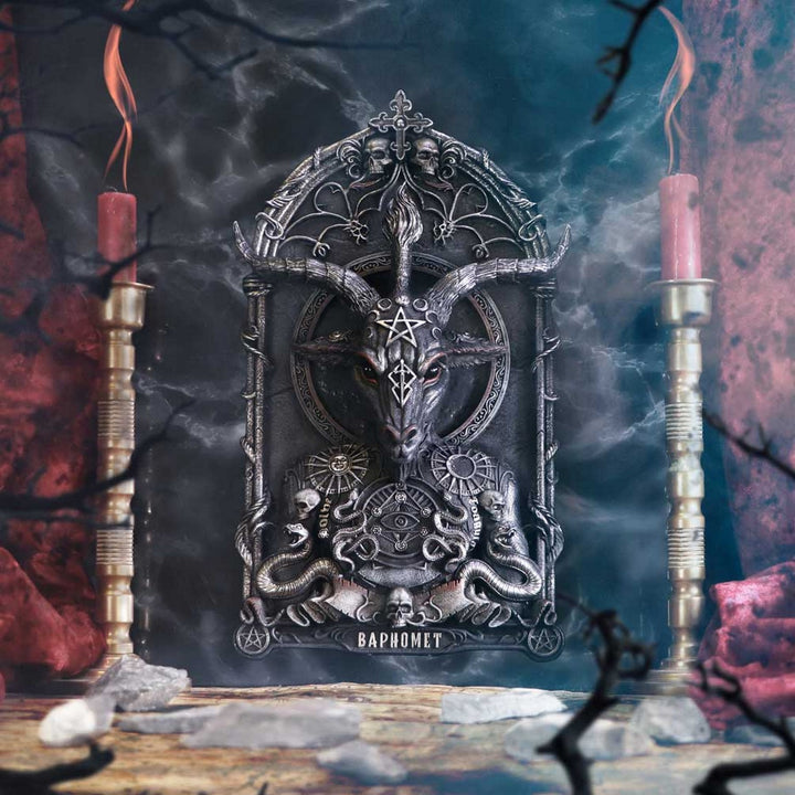 Exclusive Baphomet's Invocation Wall Plaque 30.5cm B6199W2