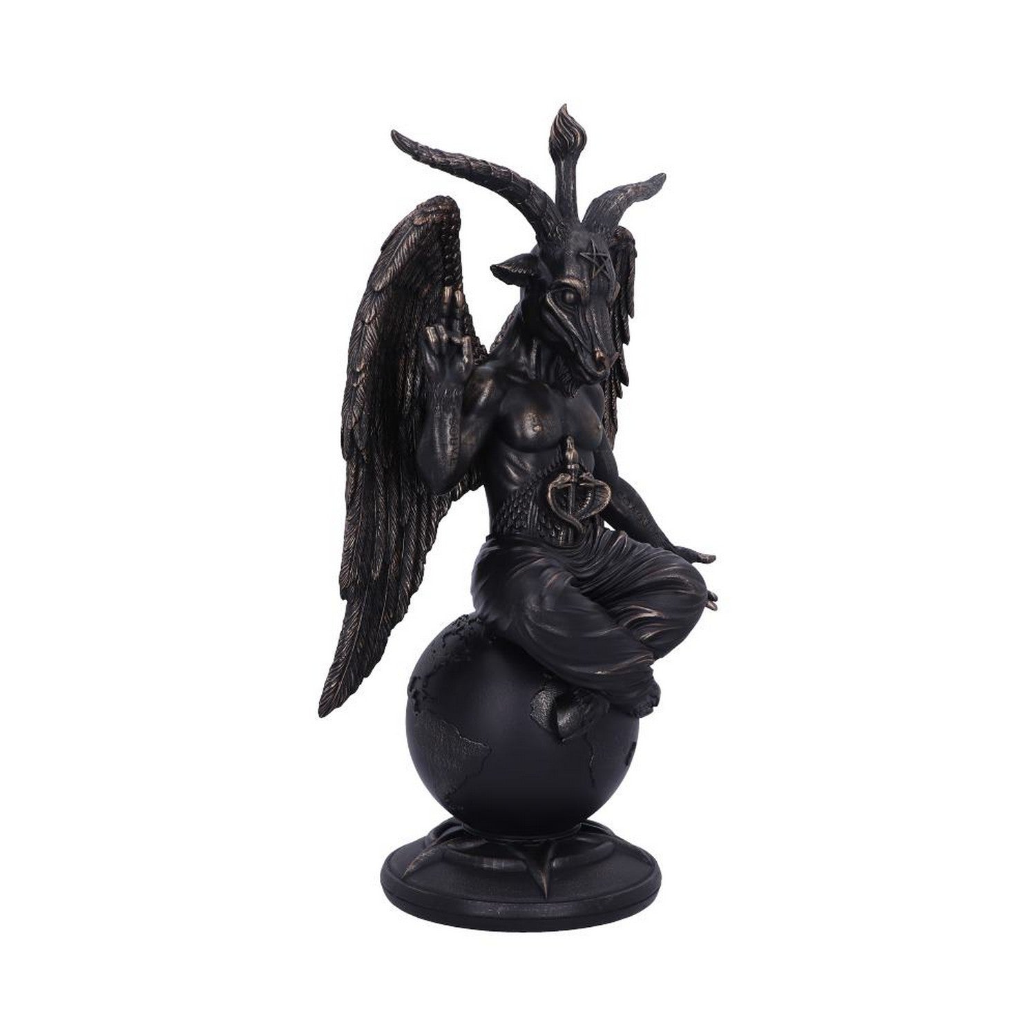 Baphomet Antiquity (Large) Occult Ornament 38cm B6203W2