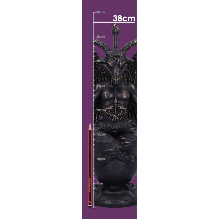 Baphomet Antiquity (Large) Occult Ornament 38cm B6203W2