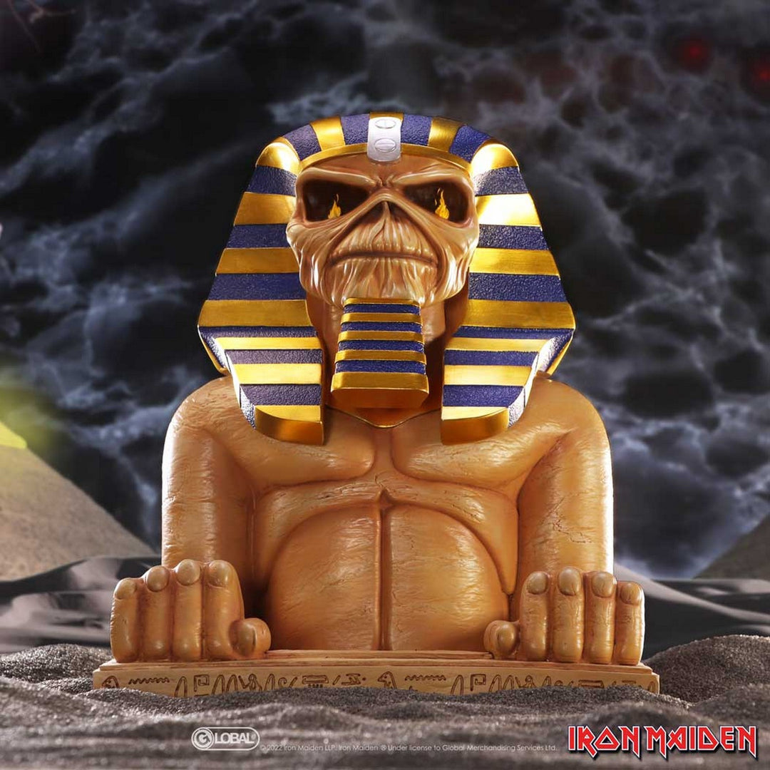 Iron Maiden Powerslave Bust Box 28cm B6204W2