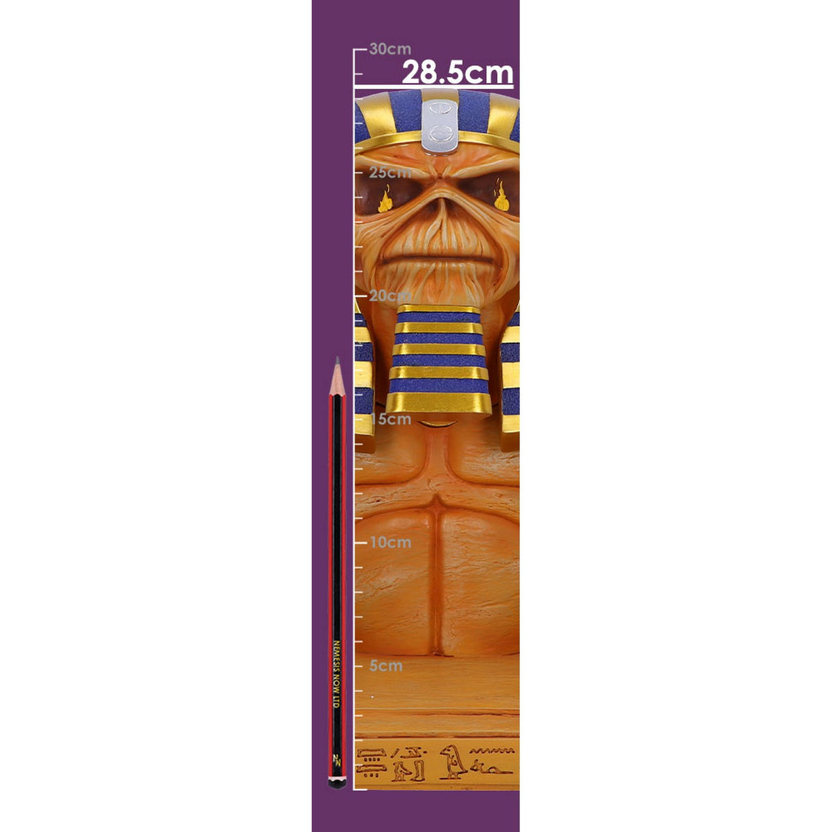 Iron Maiden Powerslave Bust Box 28cm B6204W2