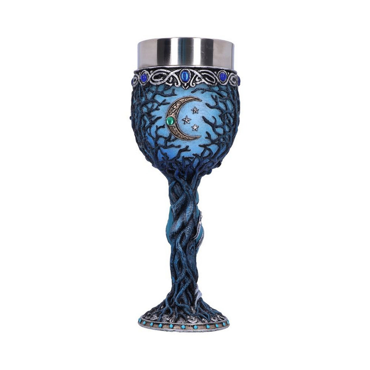 Triple Moon Crone Goblet 20.8cm B6212W2