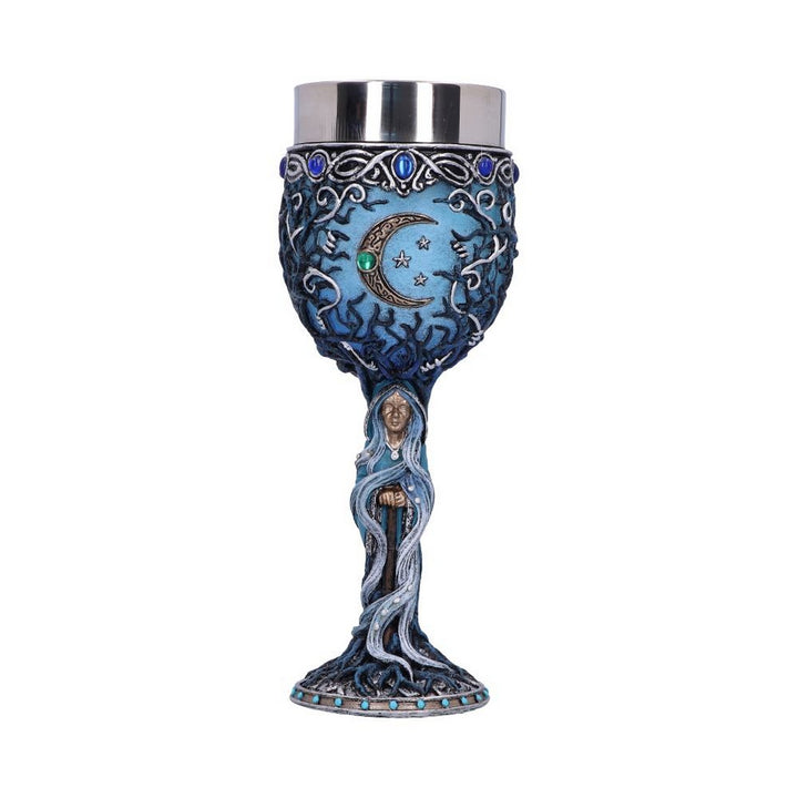 Triple Moon Crone Goblet 20.8cm B6212W2