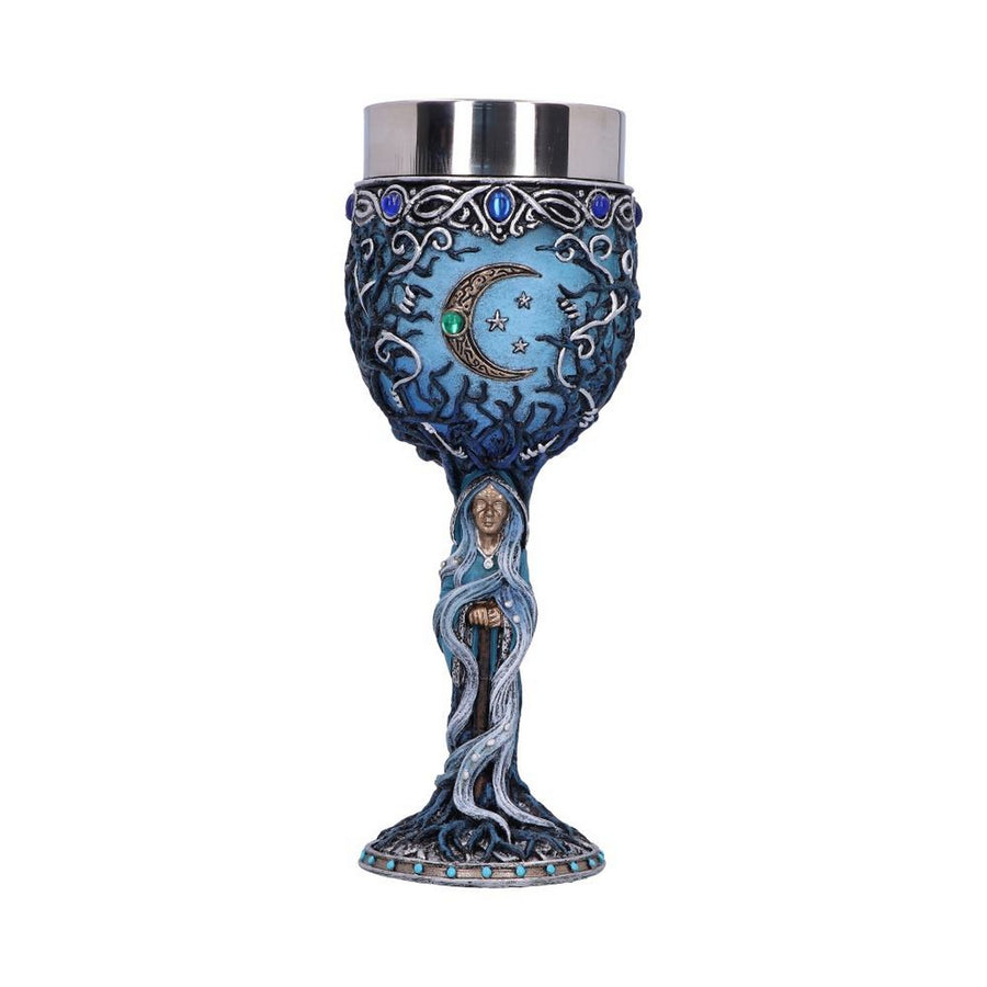 Triple Moon Crone Goblet 20.8cm B6212W2