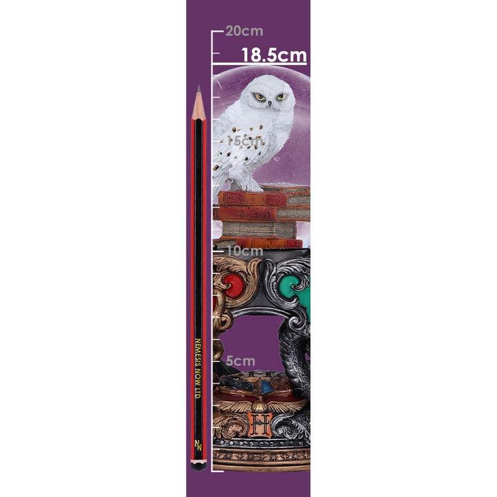 Officially Licensed Harry Potter Hedwig Snow Globe 18.5cm B6267X3