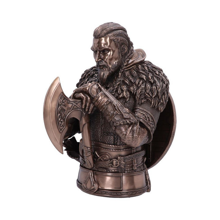 Officially Licensed Assassin's Creed Valhalla Eivor Bust (Bronze) 31cm B6269X3