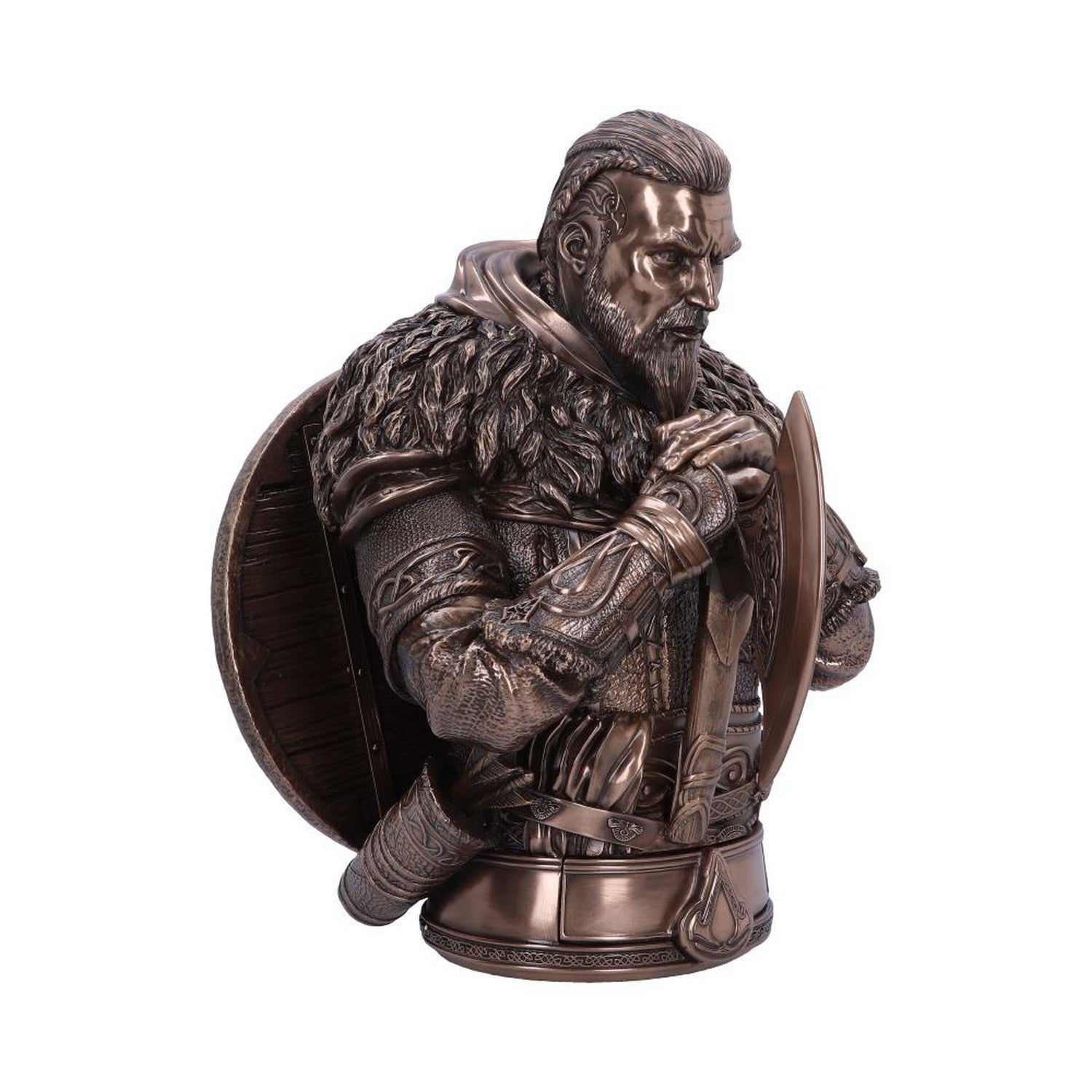 Officially Licensed Assassin's Creed Valhalla Eivor Bust (Bronze) 31cm B6269X3