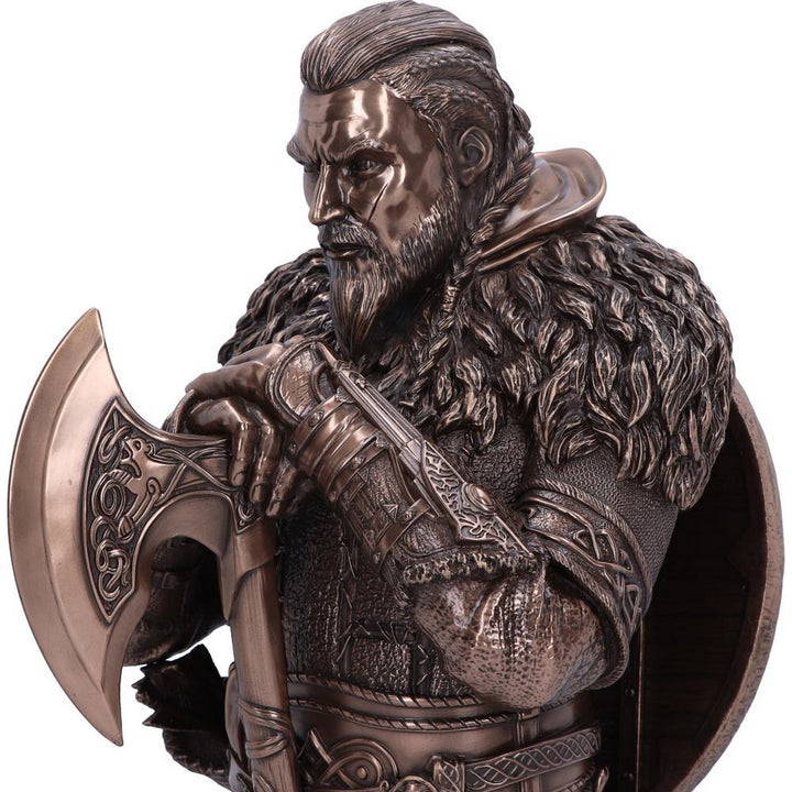 Officially Licensed Assassin's Creed Valhalla Eivor Bust (Bronze) 31cm B6269X3