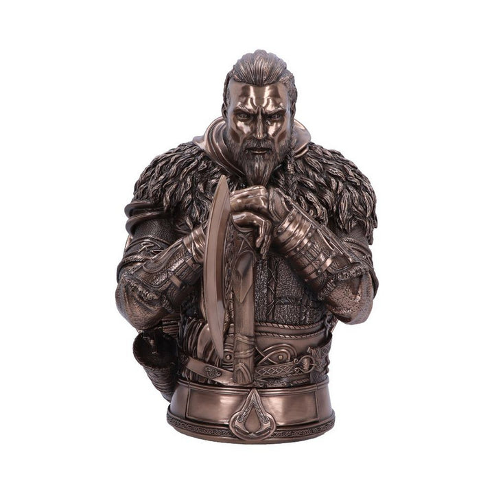 Officially Licensed Assassin's Creed Valhalla Eivor Bust (Bronze) 31cm B6269X3
