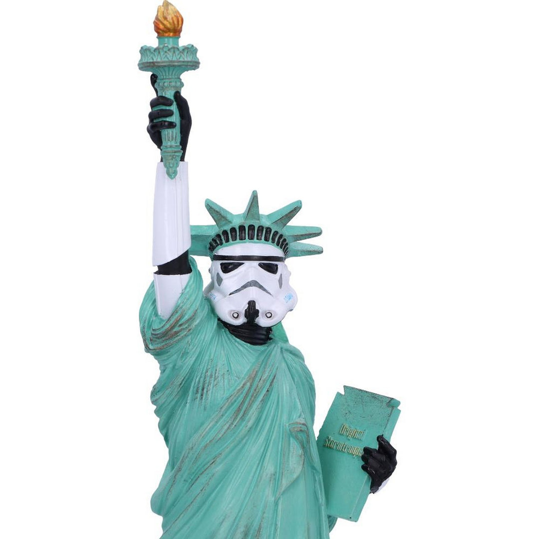 Officially Licensed Original Stormtrooper Statue of Liberty Figurine 23.5cm B6281X3