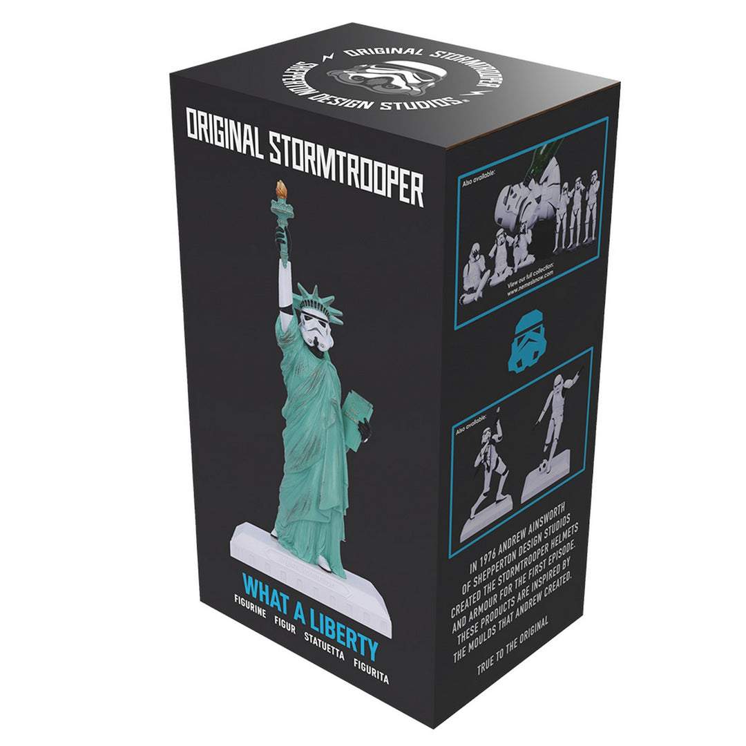 Officially Licensed Original Stormtrooper Statue of Liberty Figurine 23.5cm B6281X3