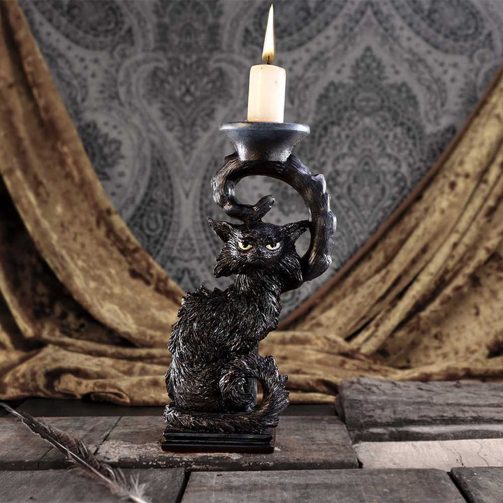 Witches Familiar Salem Candlestick Holder 20cm B6300X3