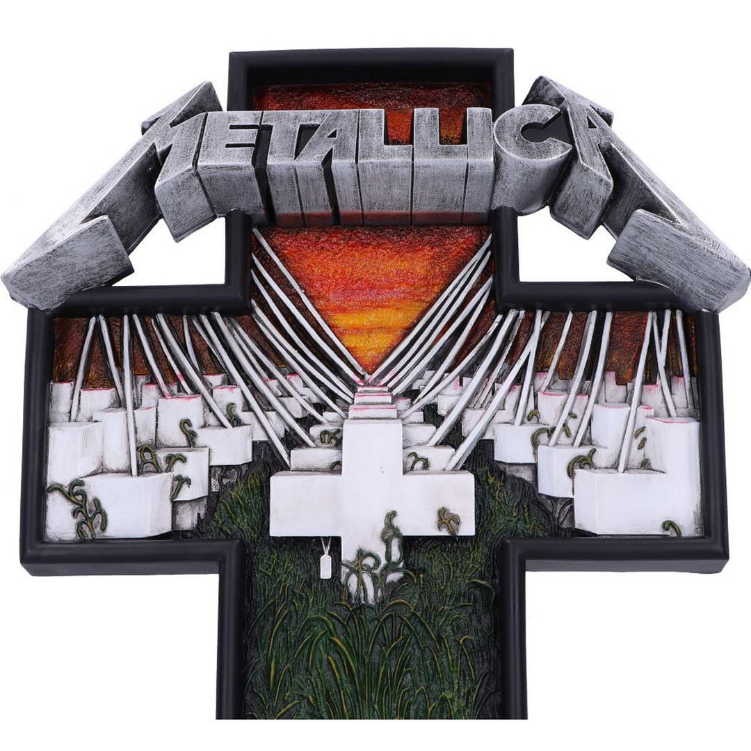 Officially Licensed Metallica Master of Puppets Wall Plaque 31.5cm B6336X3