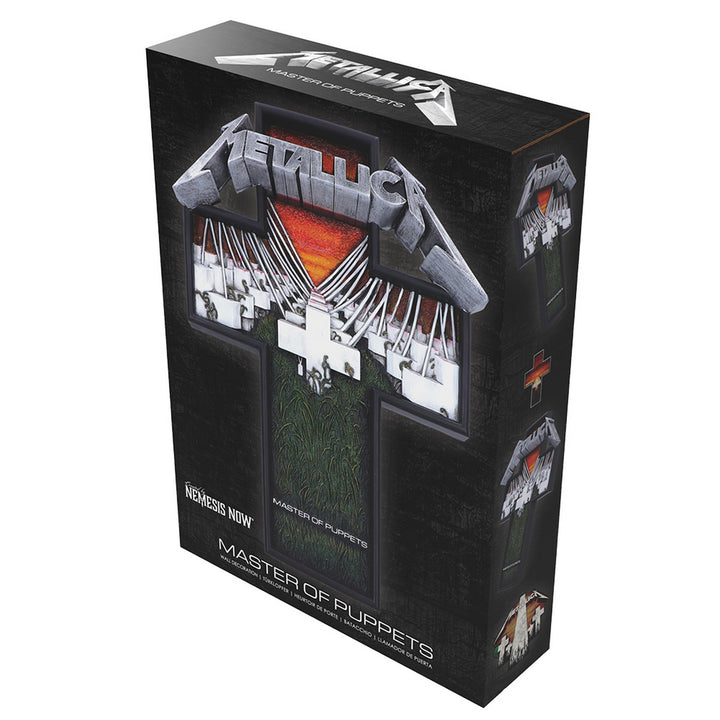 Officially Licensed Metallica Master of Puppets Wall Plaque 31.5cm B6336X3