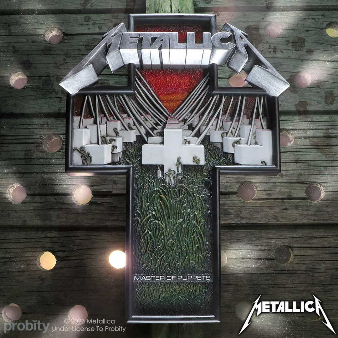 Officially Licensed Metallica Master of Puppets Wall Plaque 31.5cm B6336X3
