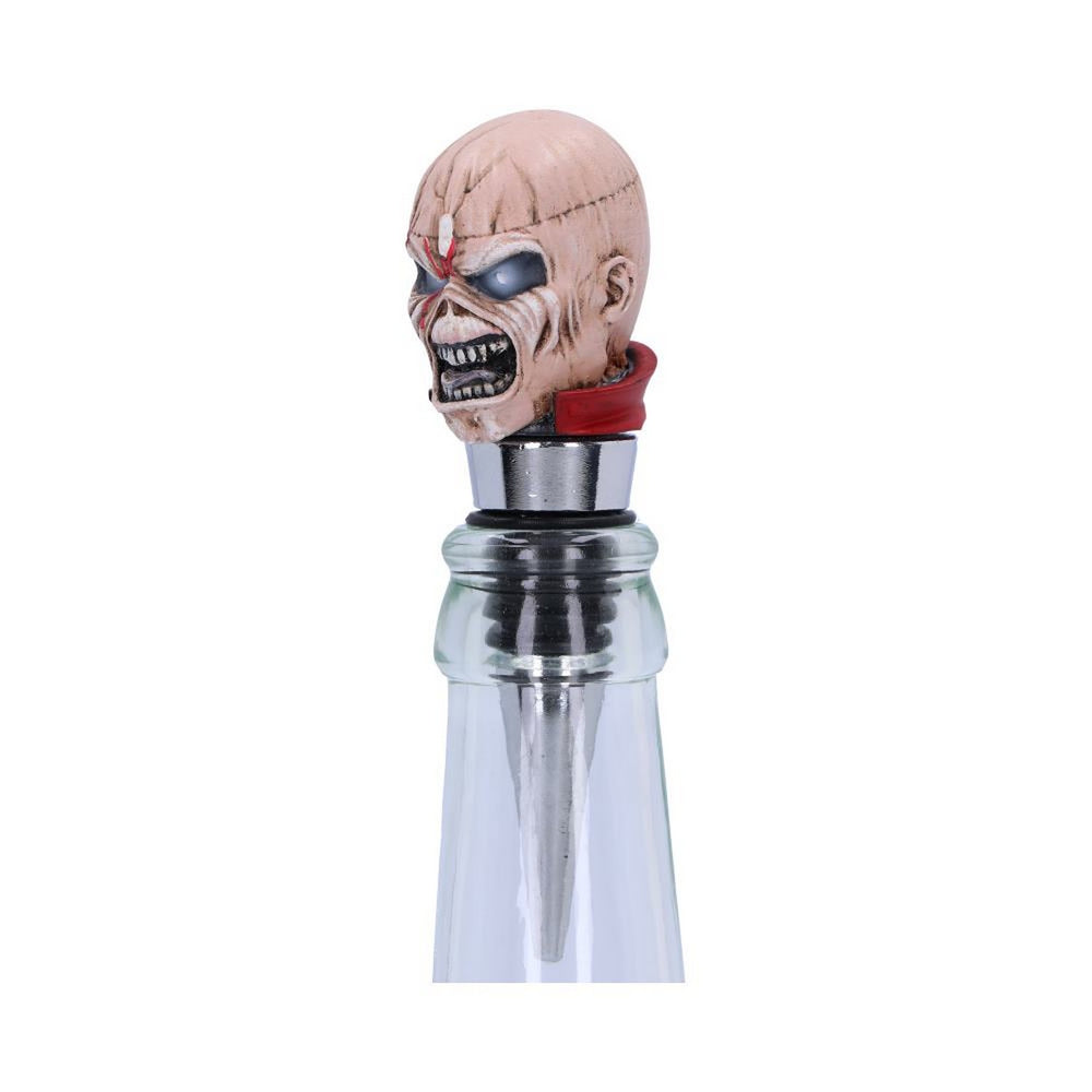 Officially Licensed Iron Maiden Eddie The Trooper Bottle Stopper 10cm B6337X3
