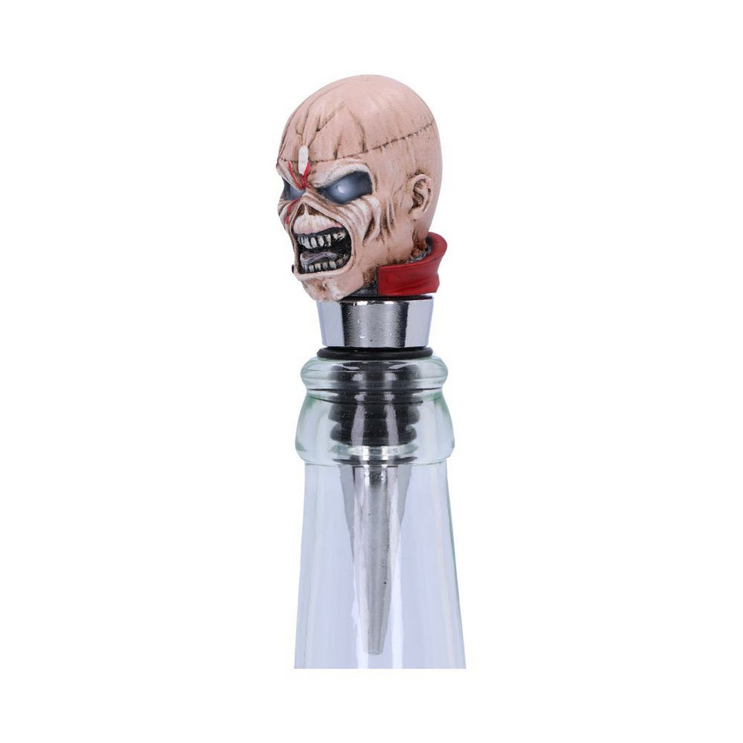 Officially Licensed Iron Maiden Eddie The Trooper Bottle Stopper 10cm B6337X3