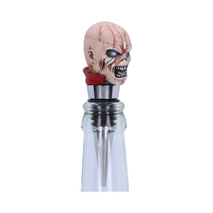 Officially Licensed Iron Maiden Eddie The Trooper Bottle Stopper 10cm B6337X3