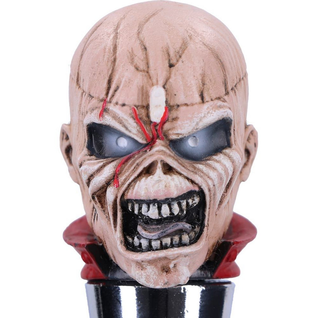 Officially Licensed Iron Maiden Eddie The Trooper Bottle Stopper 10cm B6337X3