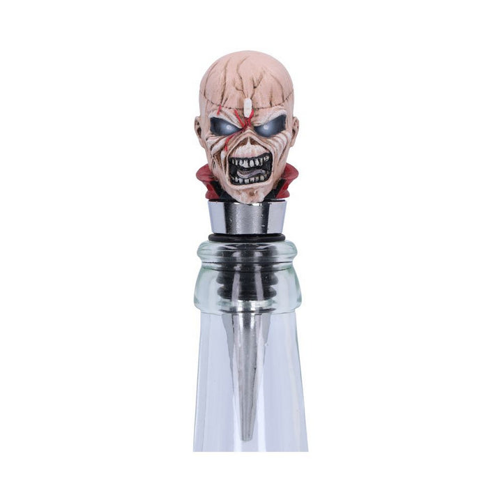Officially Licensed Iron Maiden Eddie The Trooper Bottle Stopper 10cm B6337X3