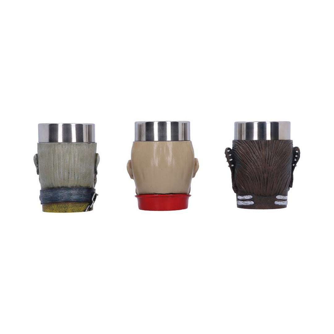 Officially Licensed Iron Maiden Eddie Shot Glass Set 9cm B6341X3