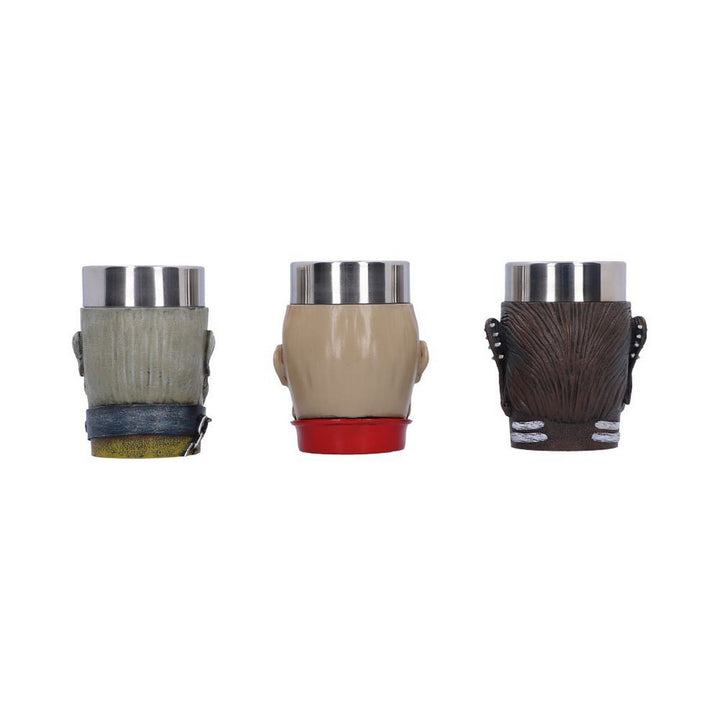 Officially Licensed Iron Maiden Eddie Shot Glass Set 9cm B6341X3