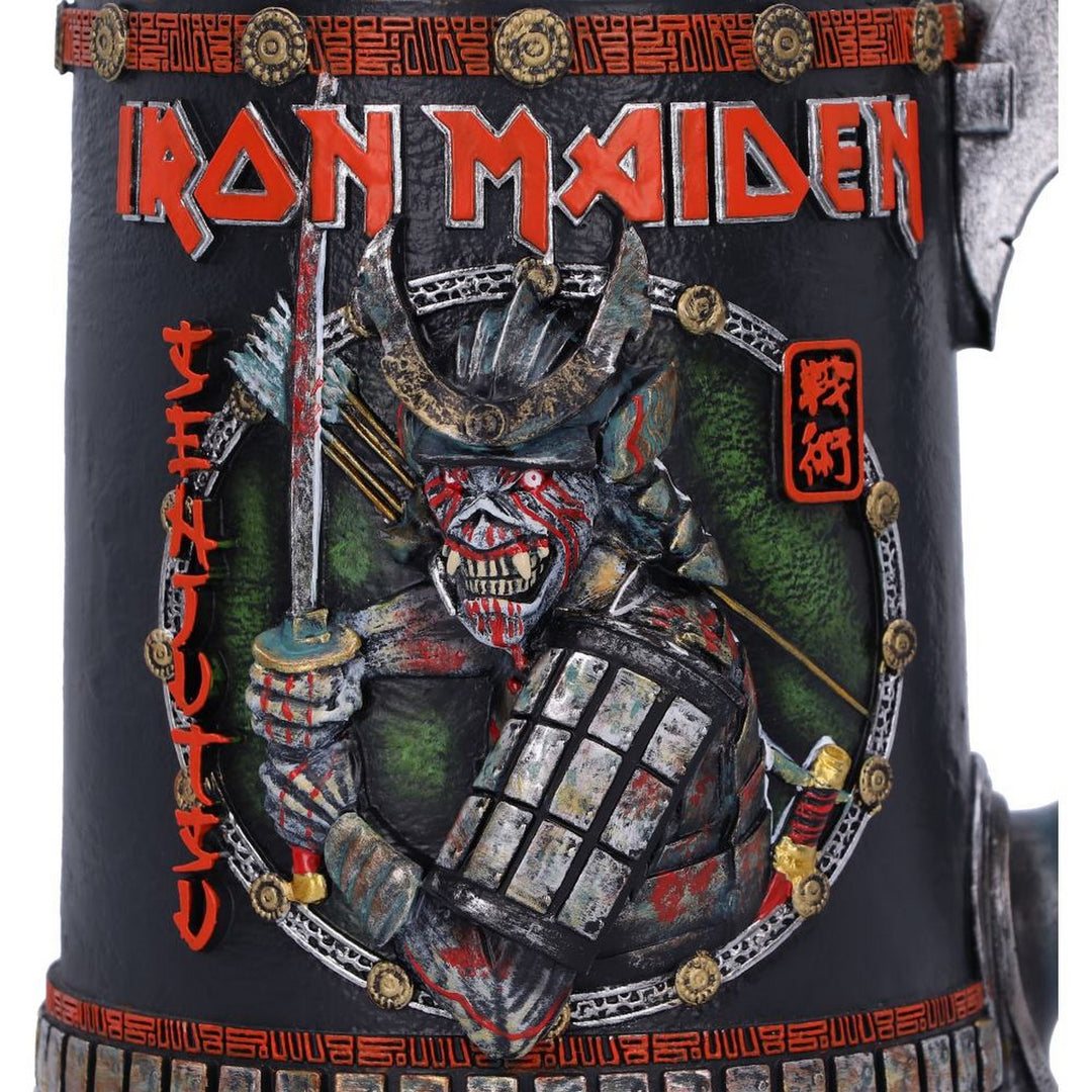 Officially Licensed Iron Maiden Senjutsu Tankard 15.5cm B6342X3