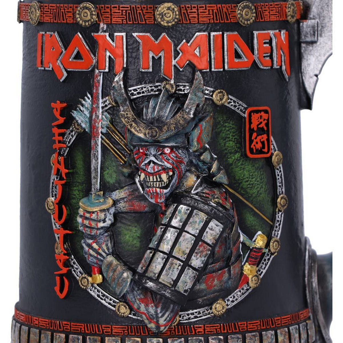 Officially Licensed Iron Maiden Senjutsu Tankard 15.5cm B6342X3