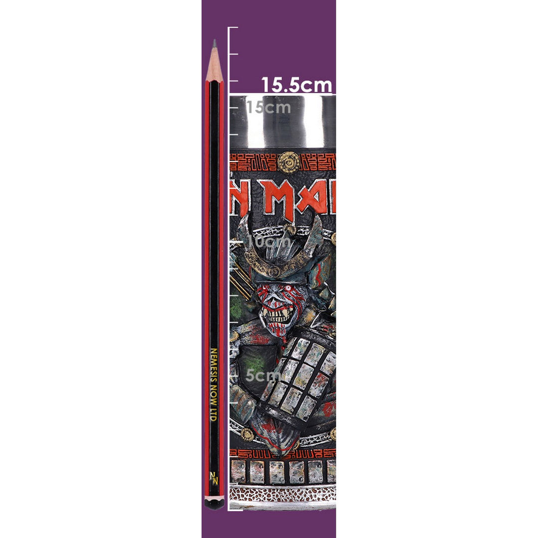 Officially Licensed Iron Maiden Senjutsu Tankard 15.5cm B6342X3