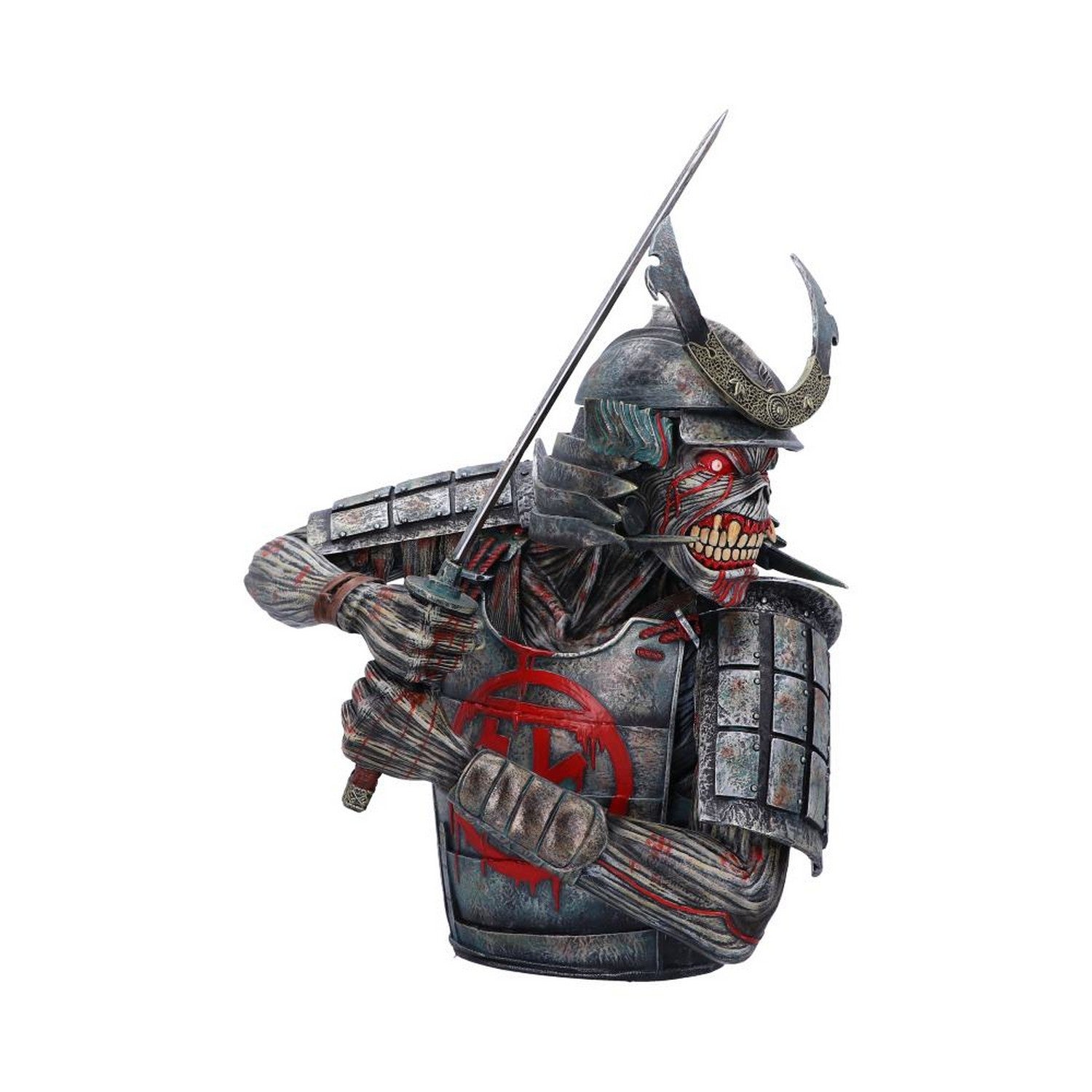 Officially Licensed Iron Maiden Senjutsu Bust Box 41cm B6344X3