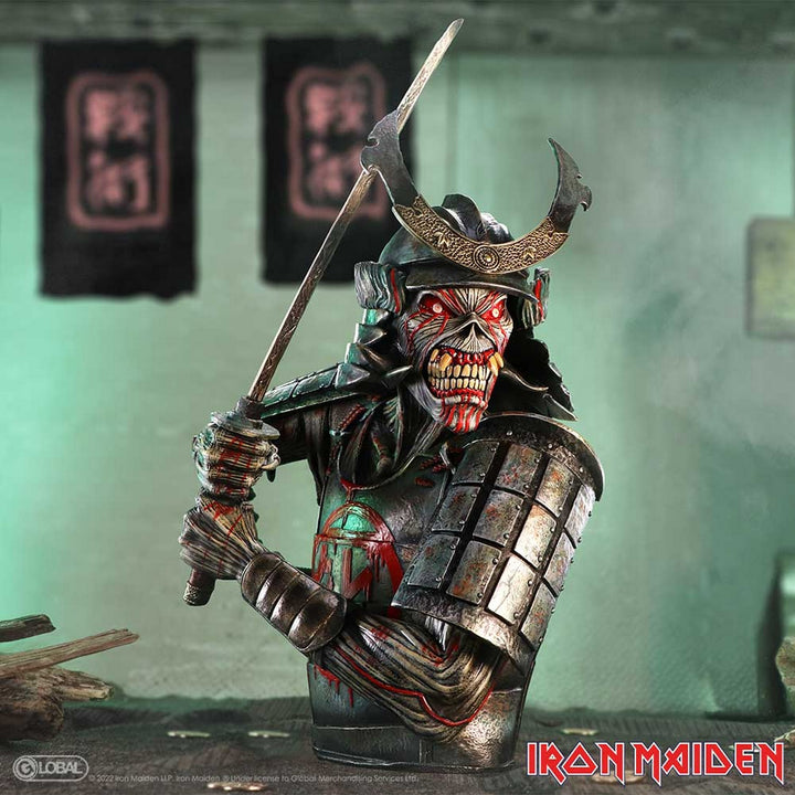 Officially Licensed Iron Maiden Senjutsu Bust Box 41cm B6344X3