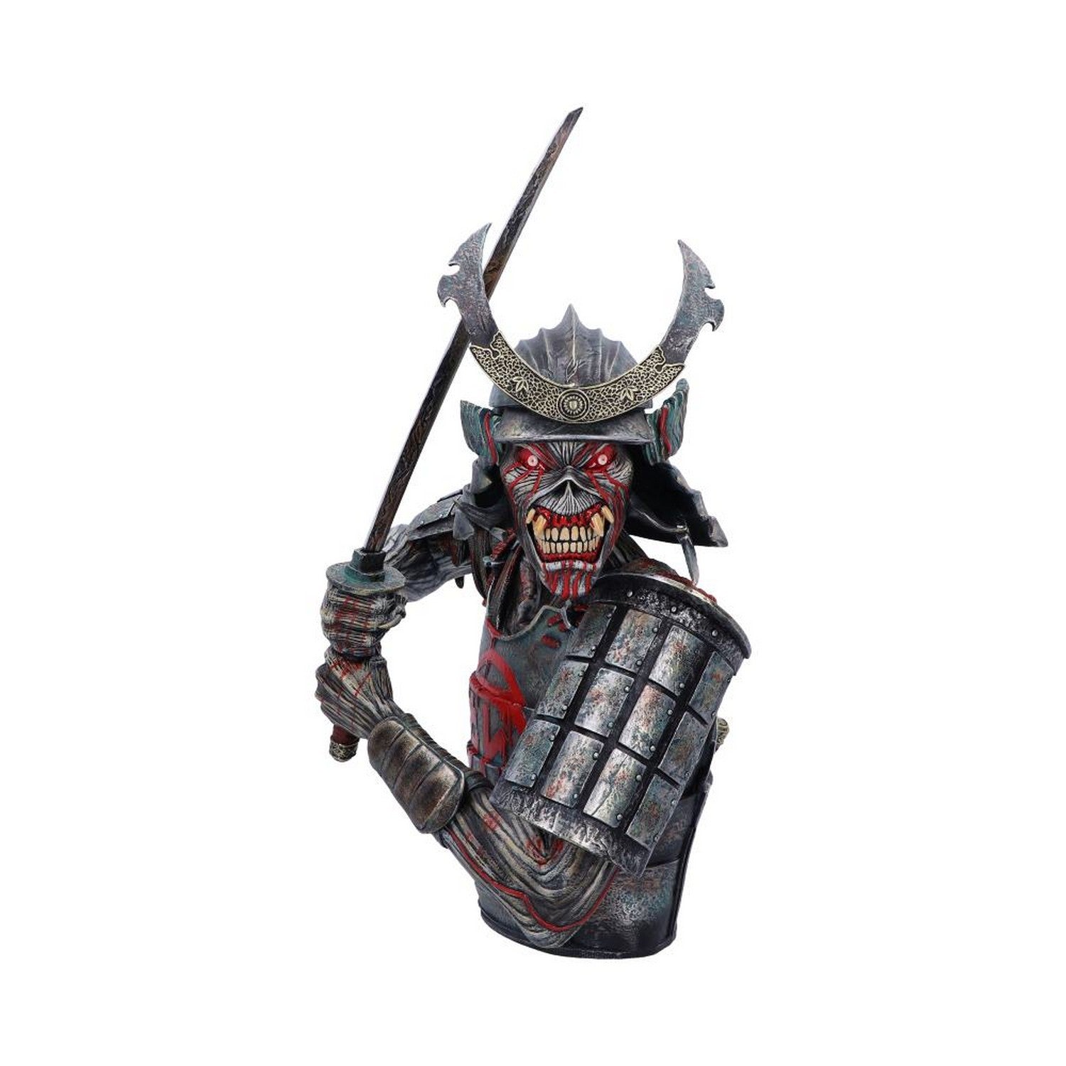 Officially Licensed Iron Maiden Senjutsu Bust Box 41cm B6344X3