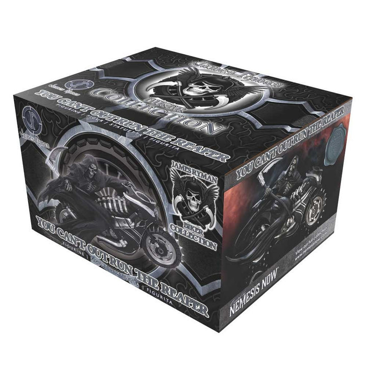 James Ryman You Can't Outrun the Reaper Biker Figurine 22.5cm B6348X3
