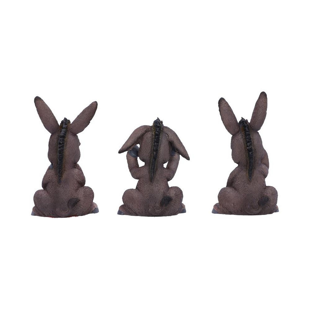 Three Wise Donkeys Figurines 11cm B6350X3