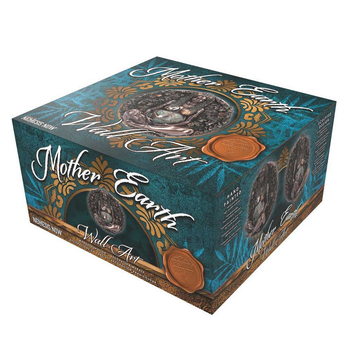 Bronze Mother Earth Wall Plaque 15cm B6353X3