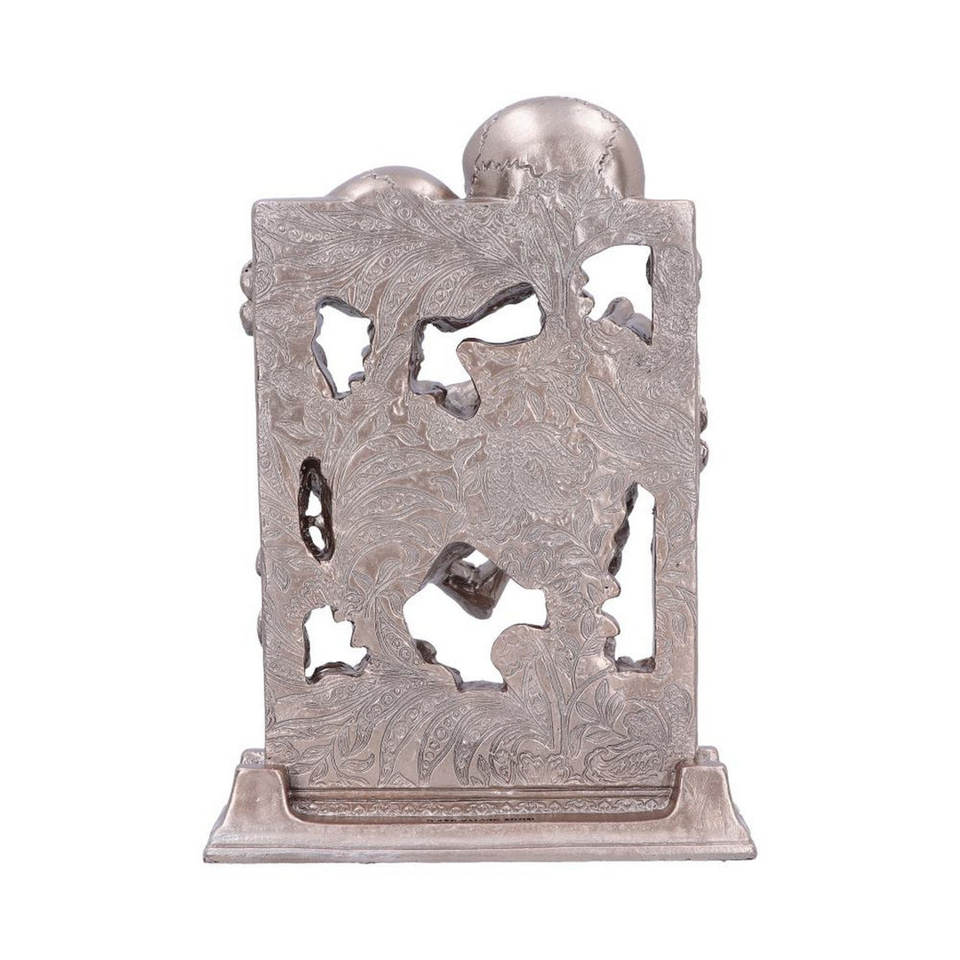 The Lovers Bronze Gothic Skeleton Ornament 20.5cm B6355X3