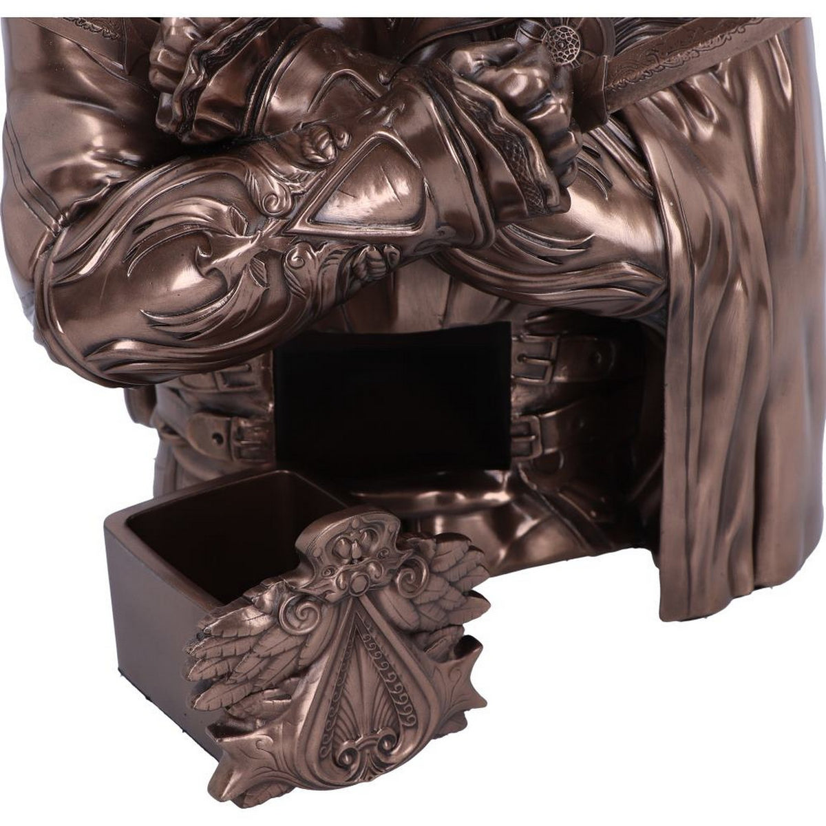 Officially Licensed Assassin's Creed Ezio Bust Box Bronze 30cm B6358X3