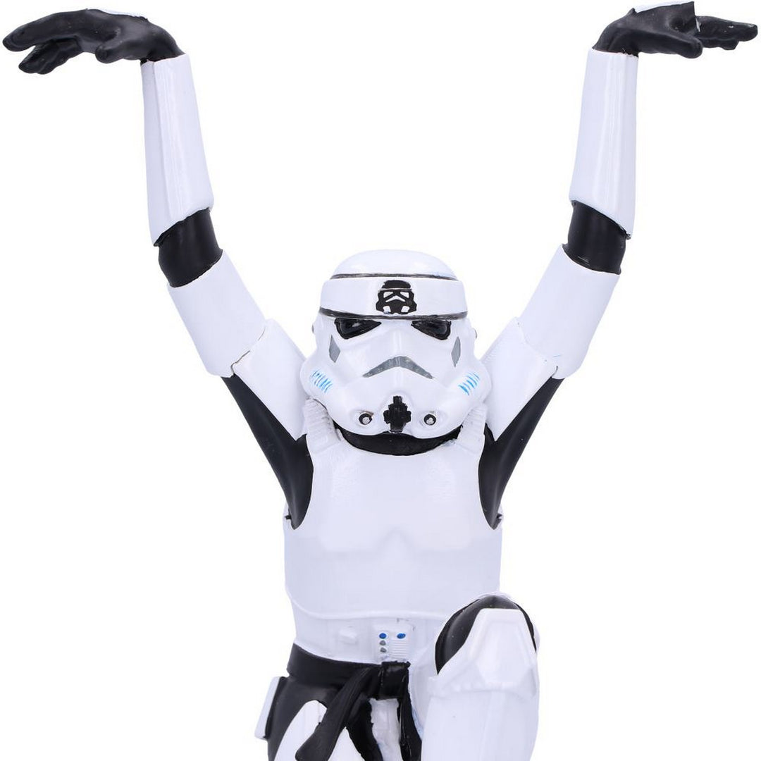 Officially Licensed Stormtrooper Crane Kick Figurine 20.5cm B6359X3