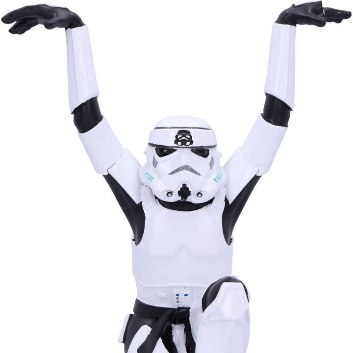 Officially Licensed Stormtrooper Crane Kick Figurine 20.5cm B6359X3